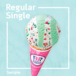 サーティワンのアイスクリームクリーム